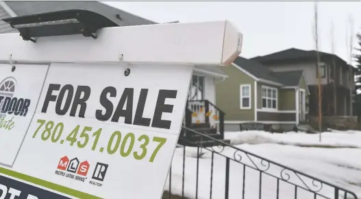  ?? ED KAISER FILES ?? Home sales in Edmonton rose to 1,320 in May and the average selling price was just over $357,000. “Things are moving in the right direction,” says economist Shaun Cathcart.