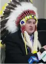  ?? POSTMEDIA FILE PHOTO ?? Chief Bobby Cameron, head of the Federation of Sovereign Indigenous Nations (FSIN), describes National Indigenous Peoples Day as “a day of celebratio­n, recognitio­n and respect, it’s crucial.”