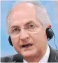  ??  ?? Antonio Ledezma