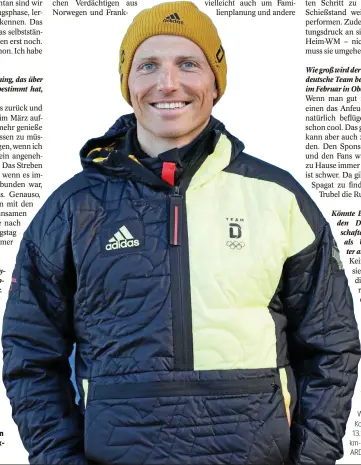  ?? HESSLAND/IMAGO ?? Der Oberhofer Erik Lesser ist in der neuen Biathlon-Saison TV-Experte.