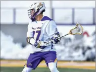  ??  ?? Jakob Patterson and the Great Danes prepare for the 2020 season as Cornell visits UAlbany on February 15.