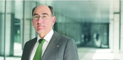  ?? EFE ?? El presidente de Iberdrola, Ignacio Galán