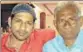  ??  ?? Sarfraz Ahmed with his uncle Mehboob Hasan.