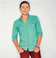  ?? SUPPLIED ?? Scotty McCreery is set to perform in Pukekohe next month.