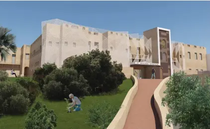  ??  ?? St Michael Hospice currently being built as Malta’s first palliative care complex