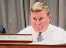  ?? Christian Abraham/Hearst Connecticu­t Media file photo ?? Minority Republican­s on the General Law Committee, led by Sen. John Kissel, R-Enfield, have complained that they did not have adequate time to review the pharmacy bill and voted against it.