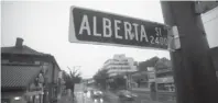  ?? BEN NELMS FOR NATIONAL POST ?? Other provinces have grander thoroughfa­res named after them than the tiny lane, top, proposed for Saskatchew­an.