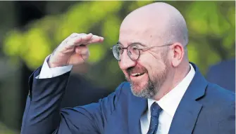  ?? [Reuters/Kacper Pempel] ?? Ratspräsid­ent Charles Michel sprach am Freitag in Wien über die Zukunft der Union.