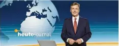  ?? Foto: ZDF, Klaus Weddig ?? Claus Kleber ist, so das ZDF, „ein herausrage­ndes Gesicht des Senders“. Seit 2003 moderiert er das „heute‰journal“.