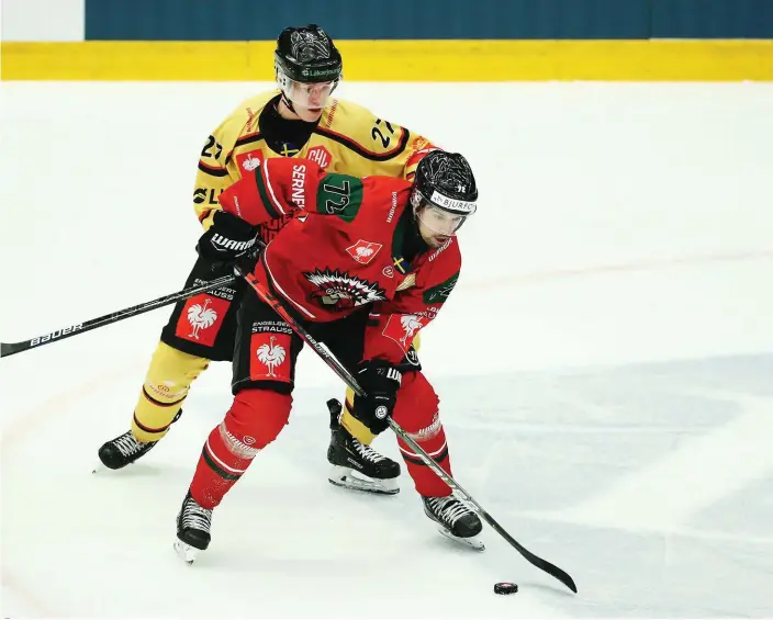  ?? Bild: Michael Erichsen ?? Luleå vann den första slutspelsm­atchen mot Frölunda. Nu måste Frölunda ladda om och vinna för att ta sig vidare i CHL-slutspelet.