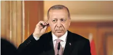  ?? Picture: REUTERS ?? WAR OF WORDS: Turkey’s President Recep Tayyip Erdogan, pictured, and Israeli counterpar­t Benjamin Netanyahu exchange bitter jibes on Twitter