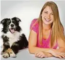  ?? MARCUS AUER ?? Anna Oblasser ist tierschutz­qualifizie­rte Hundetrain­erin