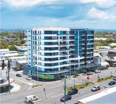  ?? ?? The Otto building fronting the highway at Mermaid Beach