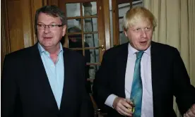  ?? ?? Lynton Crosby and Boris Johnson in 2012. Photograph: Alan Davidson/Rex/Shuttersto­ck