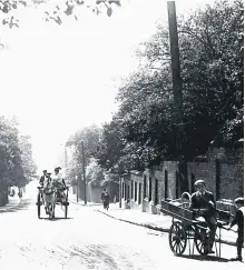  ??  ?? Tunstall Road in Sunderland around 1905.