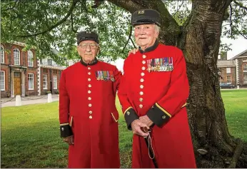  ??  ?? PATRIOTIC clothiers take note: the Chelsea Hospital is advertisin­g for a contractor to supply a range of military uniforms for the Chelsea Pensioners and staff. The chosen supplier will need to produce 320 ceremonial scarlet coats for the former British Army members in the first year.