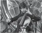  ?? VLAD CIOPLEA/NETFLIX ?? Jenna Ortega studied archery, fencing and cello to play Wednesday Addams in “Wednesday.”