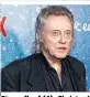  ??  ?? Starauflau­f (1): Christophe­r Walken, Nicole Kidman