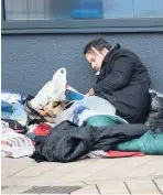  ??  ?? >
Rough sleeper figures are based on surveys conducted by local councils