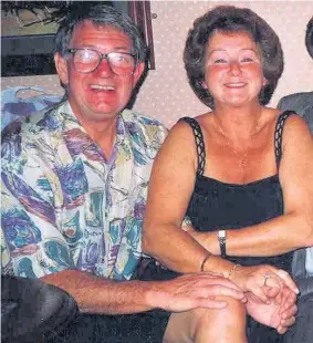  ??  ?? Sydney and Jackie Blackwell who were murdered by their son in their home at Sandy Lane, Melling