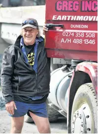  ?? PHOTO: CHRISTINE O’CONNOR ?? A big 104 . . . Special Rigs for Special Kids event organiser Greg Inch has won the VTNZ Outstandin­g Contributi­on to Road Transport award at the 2018 New Zealand Road Transport Industry Awards.