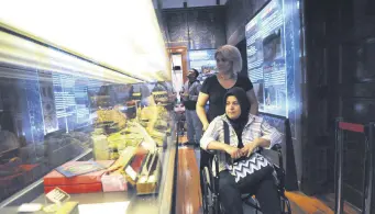  ??  ?? The museum is visited by many disabled citizens as it offers various facilities to them.