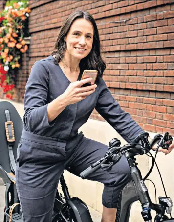  ??  ?? Cycle management: Jessica Salter tries out a range of the latest period tracker apps that help women take control