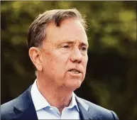  ?? Ned Gerard / Hearst Connecticu­t Media file photo ?? Gov. Ned Lamont