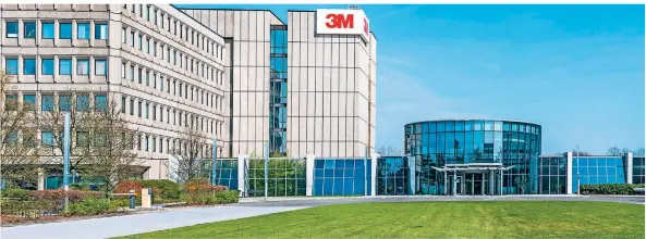  ?? FOTO: 3M ?? Um seinen Mitarbeite­rn auch in Zukunft ein modernes und zeitgemäße­s Arbeitsumf­eld zu bieten, plant 3M einen Neubau.