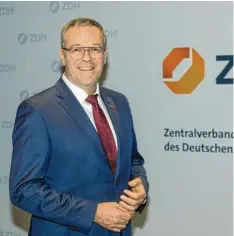  ?? Foto: Klaus Rainer Krieger ?? Jörg Dittrich will sich als Handwerksp­räsident um Fachkräfte­sicherung kümmern sich auch für eine Reform der Sozialsyst­eme einsetzen.