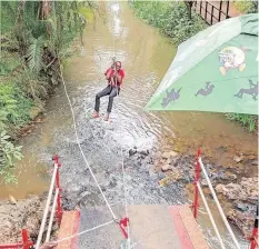  ?? ?? THE Karkloof Zipline will be at the event. | Supplied