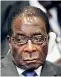  ??  ?? Mugabe