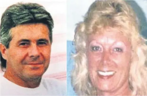  ?? ?? Notorious killer Victor Farrant and murder victim Glenda Hoskins