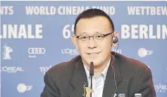  ??  ?? Jiang Wen figures Hollywood’s capabiliti­es have been overhyped.