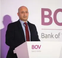  ?? ?? BOV is positionin­g itself as a leader and catalyst supporting Malta’s decarbonis­ation journey by launching innovative financing solutions to support this transition – Kenneth Farrugia