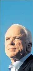  ?? Foto: AFP / Robyn Beck ?? Vietnam-Veteran und Senator: John McCain.