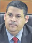  ??  ?? Juan Carlos Zárate, presidente del Tribunal de Sentencia.