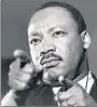  ??  ?? Martin Luther King