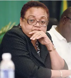  ?? SHORN HECTOR/PHOTOGRAPH­ER ?? Helene Davis-Whyte, president of the Jamaica Confederat­ion of Trade Unions.