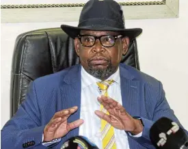  ?? /Freddy Mavunda ?? Shifting tide: SA has until now benefited from higher commodity prices, as finance minister Enoch Godongwana pointed out in his recent medium-term budget policy statement.