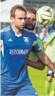  ?? FOTO: ALEXANDER TUTSCHNER ?? Steffen Wohlfarth und der FV Ravensburg setzten sich bei der Neckarsulm­er Sport-Union mit 3:0 durch.