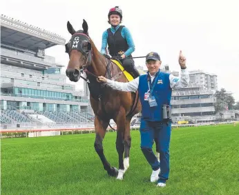  ??  ?? Trainer Gary Moore is bringing Takedown back to Queensland. Picture: GETTY IMAGES NOTE: RACE TIMES CORRECT AT TIME OF PUBLICATIO­N.