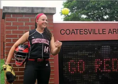  ?? BILL RUDICK — FOR DIGITAL FIRST MEDIA ?? Daily Local News Softball Player of the Year Ashley Mendenhall of Coatesvill­e Area High School.