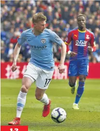  ??  ?? 1-3 busca ganar el primer doblete de ligas en toda su historia. El Manchester City Lunes 15 de abril de 2019www.laprensagr­afica.com