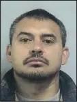  ?? PHOTO COURTESY ICSO RECORDS DIVISION ?? Xavier Matus, 36, was booked in Imperial County Jail on Thursday, January 26, for the illegal transporta­tion and possession of narcotics, per a Brawley Police Department press release.