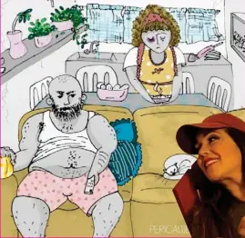  ?? FOTO: CORTESÍA MAUREEN SALGUERO ?? El cuento “El virus” fue ilustrado por la artista costarrice­nse Meli Chaves.
