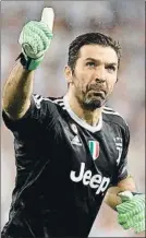  ?? FOTO: EFE ?? Buffon Hoy, fin a 17 años en la Juve