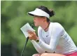  ?? THOMAS J. RUSSO, USA TODAY SPORTS ?? Michelle Wie shot 68 during Thursday’s first round of the Women’s PGA Championsh­ip.