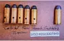  ?? GABRIELA CAMPOS/THE NEW MEXICAN ?? An exhibit showing bullets with holes drilled into the cartridges to indicate that they are dummy rounds collected from Hannah Gutierrez-Reed during an interview.