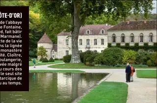  ??  ?? L’abbaye cistercien­ne été inscrite au patrimoine mondial de l’Unesco en 1981.